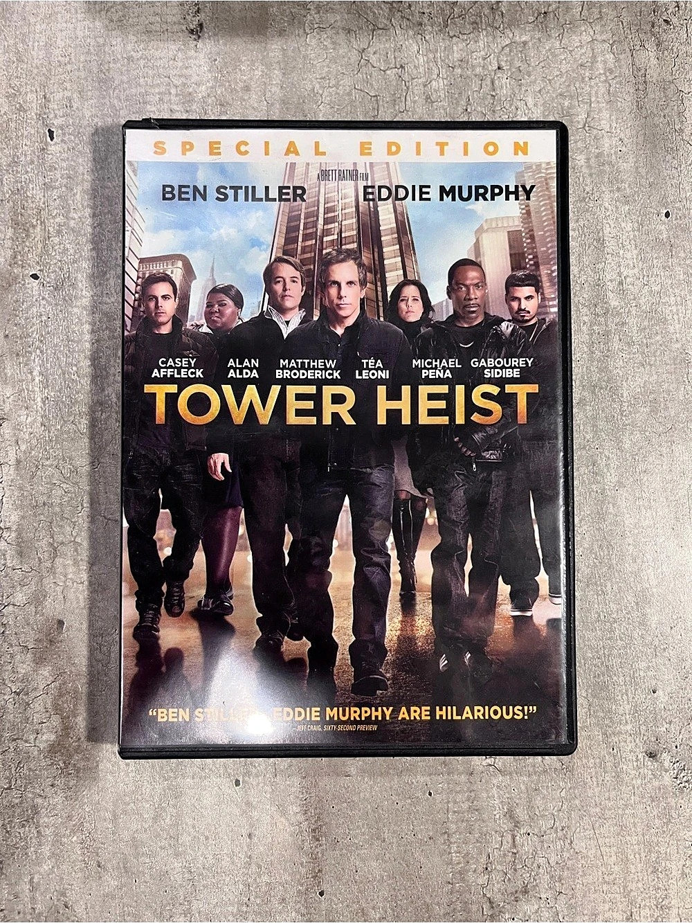 Tower Heist DVD Movie Disc